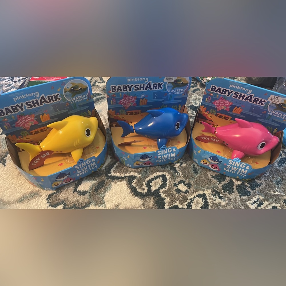 Baby shark toys